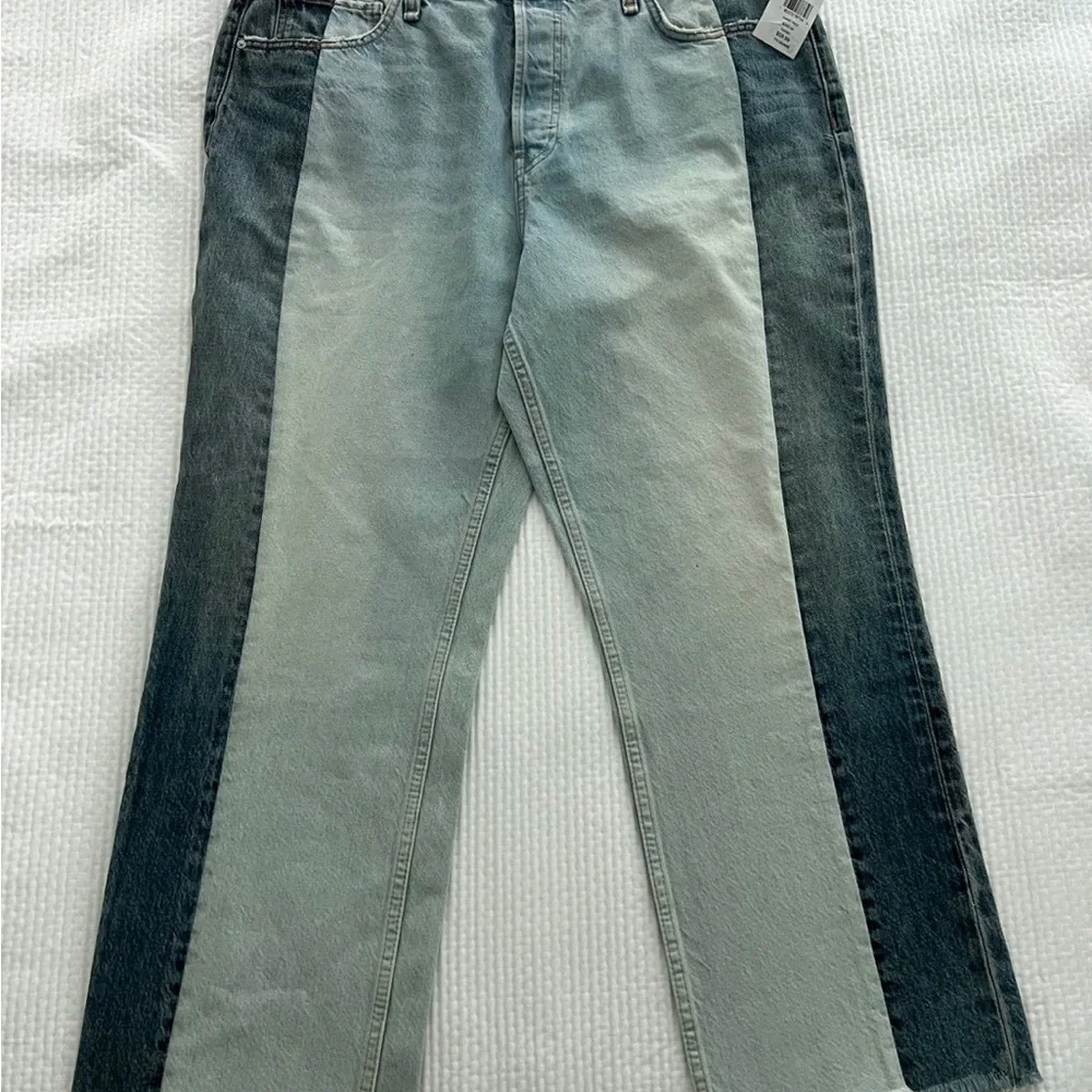 Two-Tone Blue Jeans - Picture 1 of 1